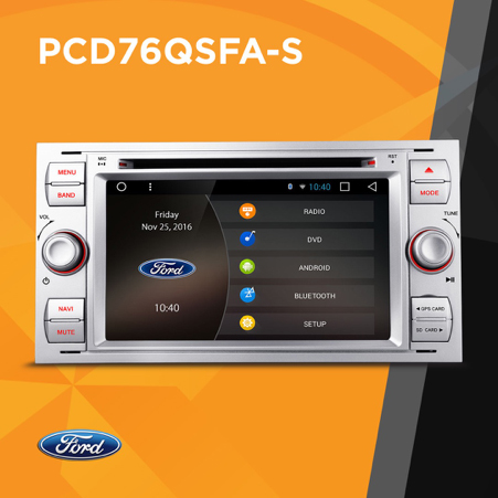 ford Quad-Core Android Car Stereo
