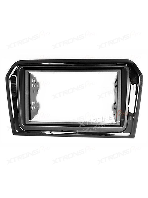 Double Din Car Stereo Fascia Surround Panel Fitting Kit for Volkswagen, Jetta 2013 onwards 
