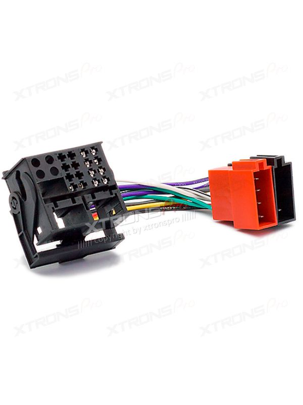 ISO-F Hardness Radio Adapter for CITROEN C2/C3 2003+ / C4/C5 2004+ / PEUGEOT All Models with Most connector
