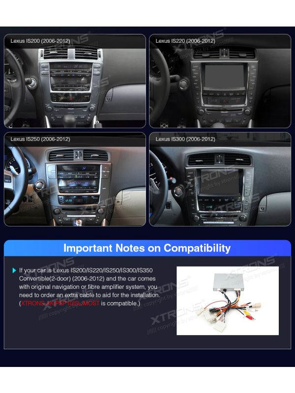 Lexus | Various | Android 11 | Octa Core | 2GB DDR4 RAM & 32GB ROM | Automotive-grade Hardware | PEP11ISLS
