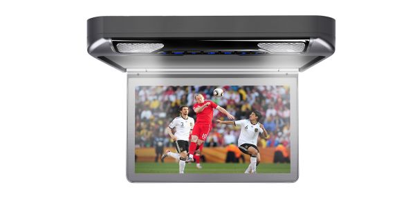13.3-inch Car Overhead DVD Player | CR133HDVSGrey