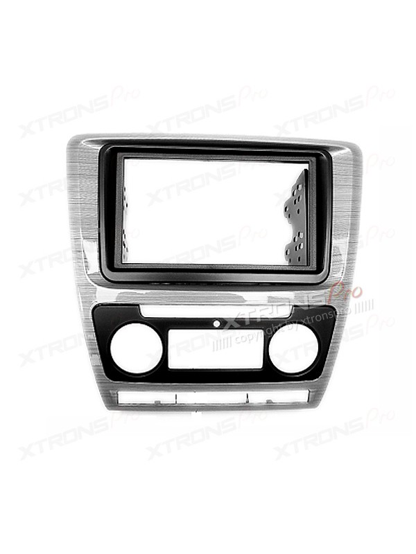 Radio Fascia for SKODA Octavia Double Din Stereo Facia Panel Dash Trim Kit Plate