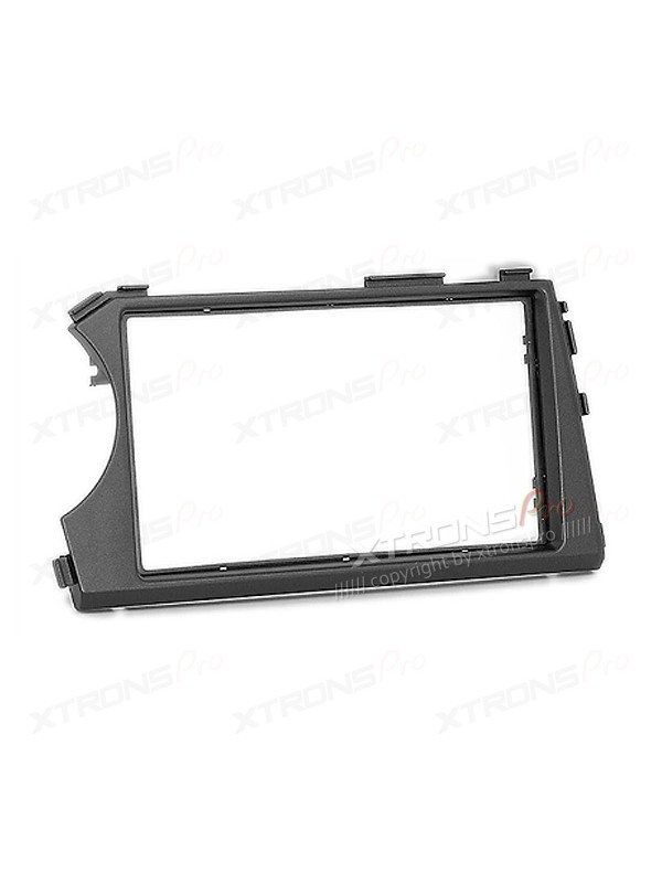 Radio Fascia for SSANG YONG Actyon / Action Sports / Kyron Double Din Stereo Fascia Panel Dash Trim Kit Plate
