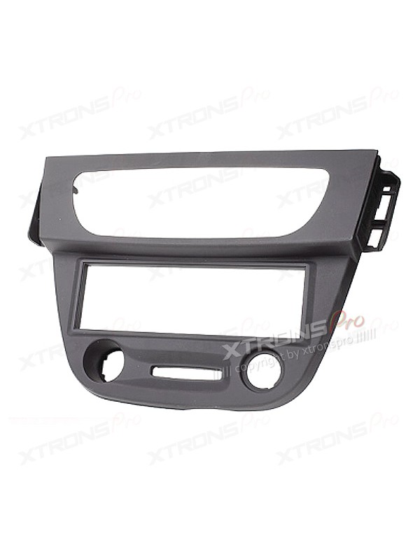 Grey Car CD Stereo Single Din Fascia Panel Fitting Kit for RENAULT Megane III Fluence