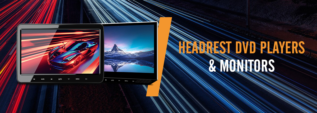 Headrest DVD Players & Monitors