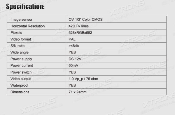 Mercedes-Benz | Various | Reversing Camera | CAMBZM002