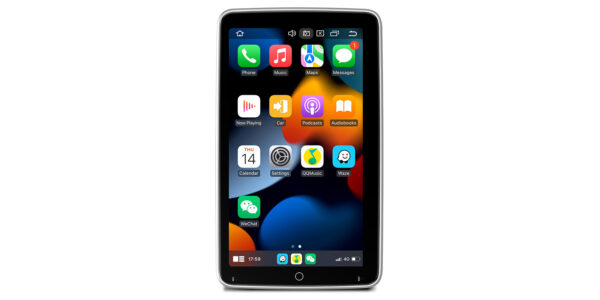 Single DIN | Android / iPhone | Octa Core | 4GB RAM & 64GB ROM | Rotatable QLED Display | Global 4G LTE Solution | DX120L