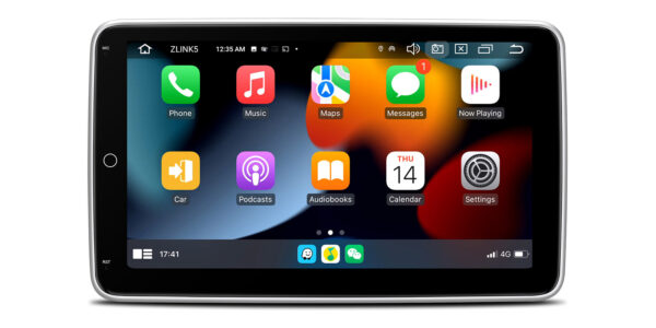 Single DIN | Android / iPhone | Octa Core | 4GB RAM & 64GB ROM | Rotatable QLED Display | Global 4G LTE Solution | DX120L
