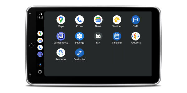 Single DIN | Android / iPhone | Octa Core | 4GB RAM & 64GB ROM | Rotatable QLED Display | Global 4G LTE Solution | DX120L