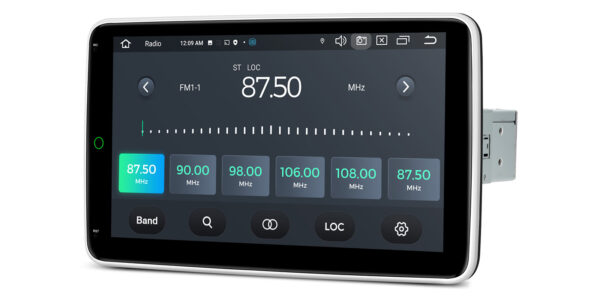 Single DIN | Android / iPhone | Octa Core | 4GB RAM & 64GB ROM | Rotatable QLED Display | Global 4G LTE Solution | DX120L