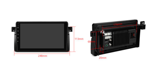 BMW/Rover/MG | Android / iPhone | Octa Core | 4GB RAM & 64GB ROM | Global 4G LTE Solution | IAP9246BS
