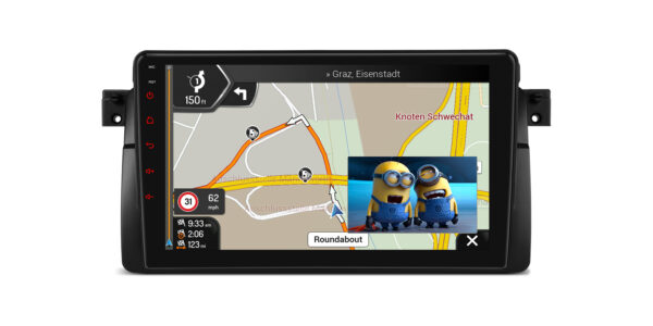 BMW/Rover/MG | Android / iPhone | Octa Core | 4GB RAM & 64GB ROM | Global 4G LTE Solution | IAP9246BS