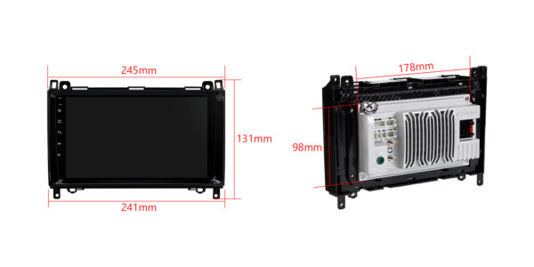 Mercedes-Benz/Volkswagen | Android / iPhone | Octa Core | 4GB RAM & 64GB ROM | Global 4G LTE Solution | IAP92M245S
