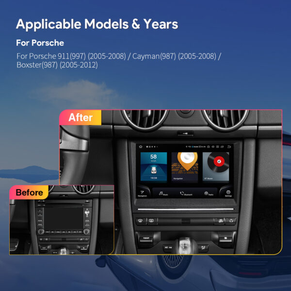 Porsche | Various | Qualcomm 665| Android 13 | Octa Core | 8GB RAM &256GB ROM | HDMI Output | IQ82CMPP