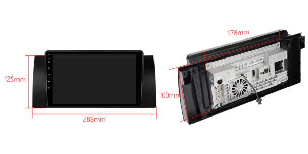 BMW | Qualcomm 665| Android 13 | Octa Core | 8GB RAM & 256GB ROM | HDMI Output |IQP9253BP