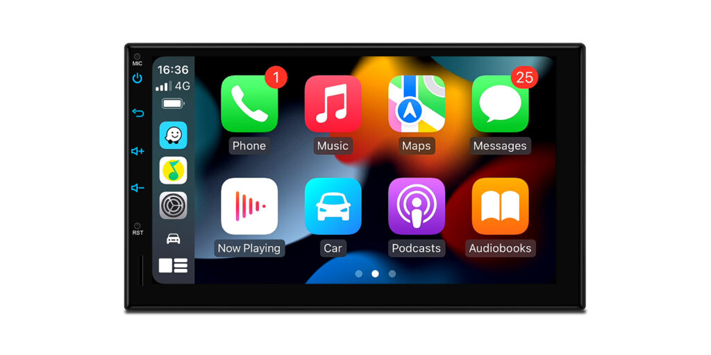 Double DIN | Android / iPhone | Octa Core | 2GB DDR4 RAM & 32GB ROM | Automotive-grade Hardware | TE723L