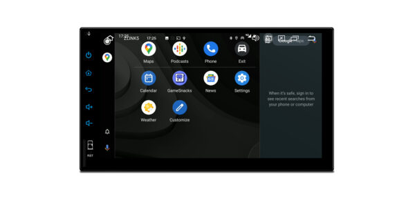 Double DIN | Android / iPhone | Octa Core | 8GB RAM & 128GB ROM | IPS Display | Global 4G LTE Solution | TIX725LS