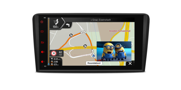 Audi A3/S3/RS3 | Android / iPhone | Octa Core | 4GB RAM & 64GB ROM | Global 4G LTE Solution | IA82A3ALS