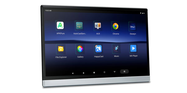 13.3" | Universal Fit | Android OS | 2GB RAM & 32GB ROM | FHD IPS Screen | Android Backseat Player | HM136AB