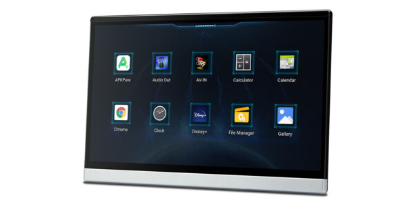 13.3" | Universal Fit | Android OS | 2GB RAM & 32GB ROM | FHD IPS Screen | Android Backseat Player | HM136AB