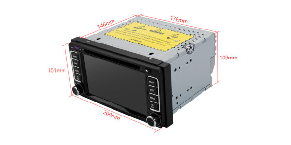 Toyota | Various | Android / iPhone | Octa Core | 2GB DDR4 RAM & 32GB ROM | Automotive-grade Hardware | PE62HGT