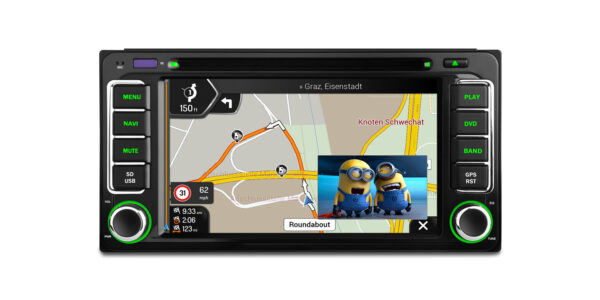 Toyota | Various | Android / iPhone | Octa Core | 2GB DDR4 RAM & 32GB ROM | Automotive-grade Hardware | PE62HGT