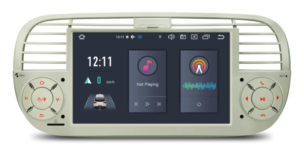 Fiat 500 | Android 14 | Octa Core | 4GB RAM & 64GB ROM | Global 4G LTE Solution | PX7450FCL