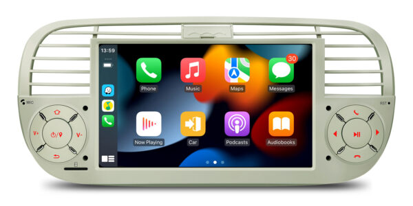 Fiat 500 | Android 14 | Octa Core | 4GB RAM & 64GB ROM | Global 4G LTE Solution | PX7450FCL
