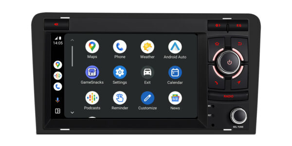 Audi A3 | Android 14 | Octa Core | 4GB RAM & 64GB ROM | Global 4G LTE Solution | PX74A3AL