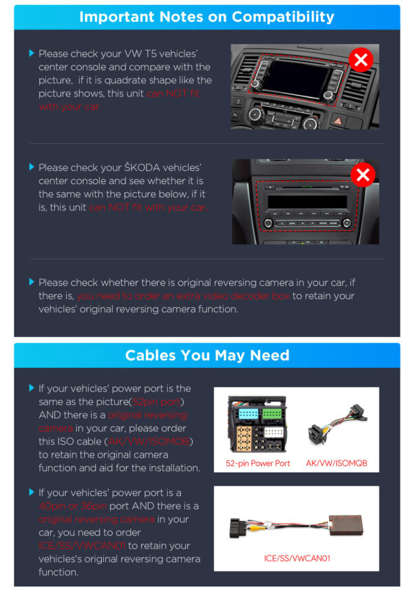 VW/Skoda/Seat | Android 14 | Octa Core | 4GB RAM & 64GB ROM | Built-in DAB+ | PX94MTVDAB