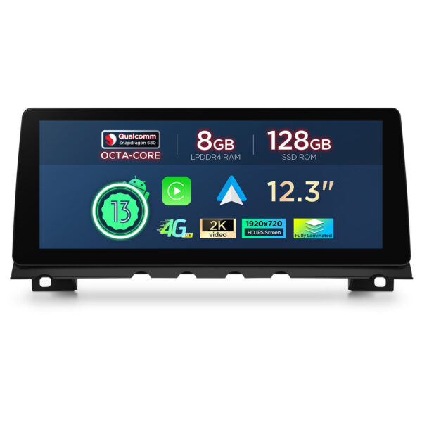 BMW | 7 series | Android OS & OEM System | Qualcomm 680 | Octa Core | 8GB RAM & 128GB ROM | QGB23CIB12SV