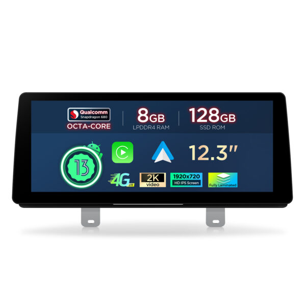 BMW | 5 Series | Android OS & OEM System | Qualcomm 680 | Octa Core | 8GB RAM & 128GB ROM | QGB23EVB12FVN
