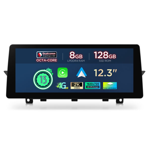 BMW | X1 | Android OS | Qualcomm 680 | Octa Core | 8GB RAM & 128GB ROM | QGB23UMB12X1