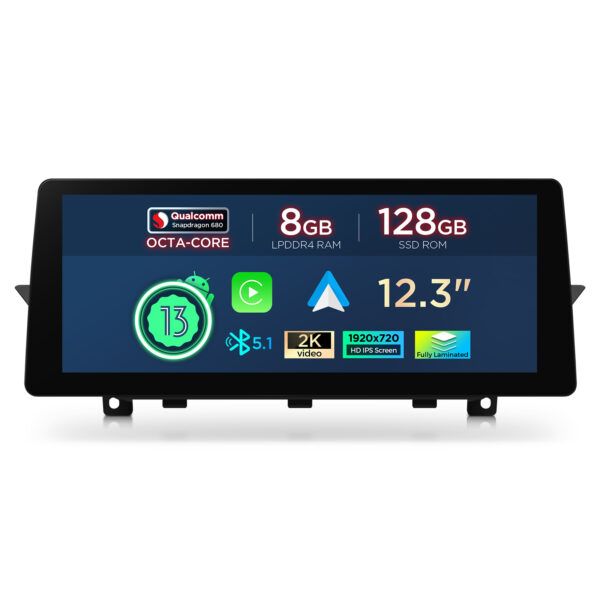 BMW | X1 | Android OS | Qualcomm 680 | Octa Core | 8GB RAM & 128GB ROM | QGB23UMB12X1