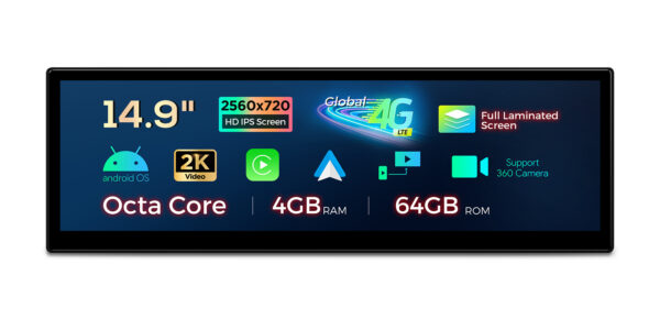 BMW | E63 | Android / iPhone | Octa-core | 4GB RAM & 64GB ROM | Integrated 4G LTE | QLB4263CC