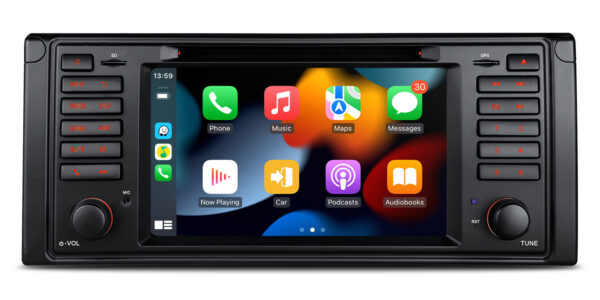 BMW  | E39 | Android 14 | Octa Core | 4GB RAM & 64GB ROM | Global 4G LTE Solution | PX7439BG