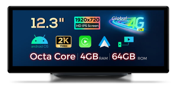 Audi | A1 | Android Platform & OEM System | Octa-core | 4GB RAM & 64GB ROM | Global 4G LTE | QLA23A1